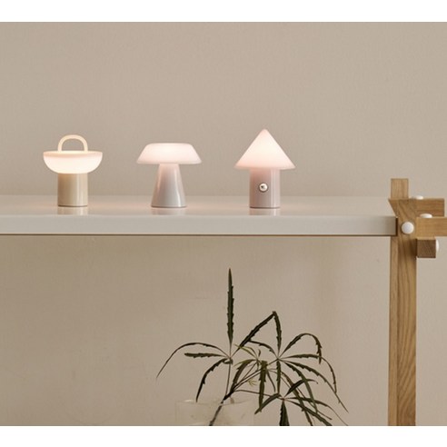 루메나 MONO 무드등 SPACE S 후기 분석 - 부드러운 소재감 근접샷