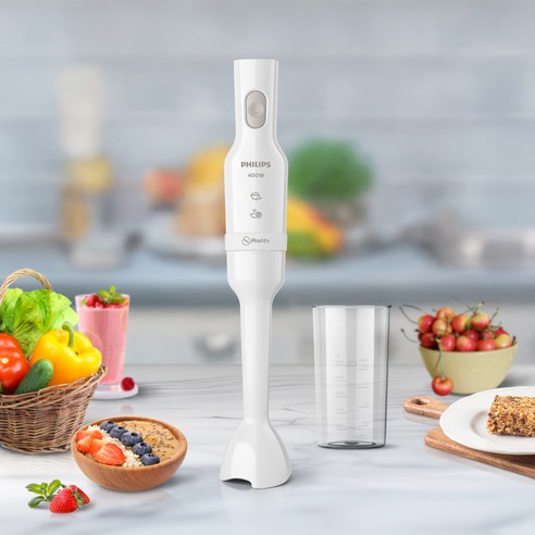필립스 데일리 핸드블렌더 3000 시리즈 화이트 이미지 2