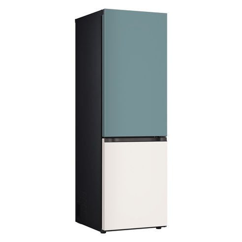 [색상선택형] LG전자 오브제 344L 빌트인 메탈 모던엣지 2도어 냉장고 방문설치 이미지 2