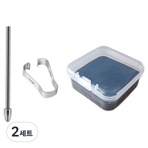 투에이비 갤럭시탭 S펜 메탈 펜촉 세트 샤프 펜촉, 2세트