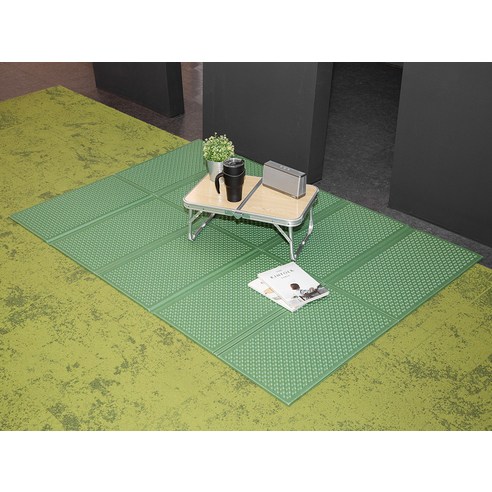 코멧 2단 엠보싱 캠핑매트 + 보관가방 202 X 140 cm 이미지 2