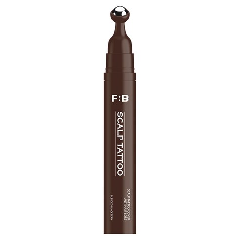 포뷰트 정수리 가르마 헤어라인 탈모 커버 두피 타투 틴트 15g, 브라운, 1개