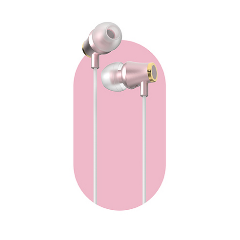 아이리버 C타입 노이즈캔슬링 알루미늄 유선 이어폰 ICP-G509 핑크 이미지 2