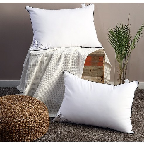 아임리빙 중량업 블랙라인 호텔용 마이크로필에버 베개솜의 복원력 테스트 이미지, 베개솜 실제 후기