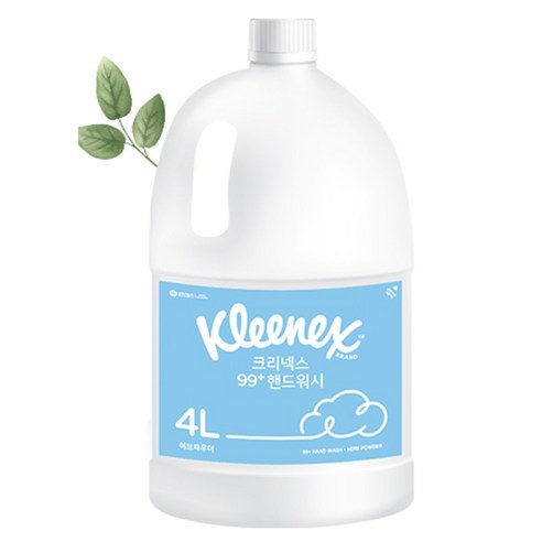 크리넥스 99 플러스 핸드워시 리필 허브파우더 후기 분석 - 대용량 리필 경제성 비교