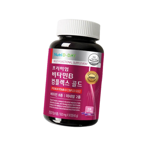 뉴트리디데이 프리미엄 비타민B 컴플렉스 골드 90정, 2개 맛있게 먹은 솔직 후기 - 상품 이미지 2