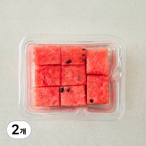 곰곰 맛있는 조각 수박, 2개, 300g