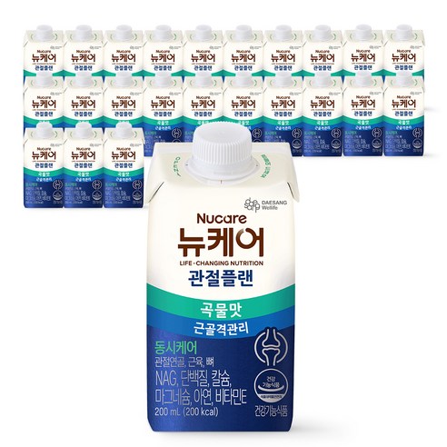 뉴케어 정품 관절플랜 곡물맛 200ml, 24개 솔직 후기 | 실사용자 리뷰 분석 썸네일