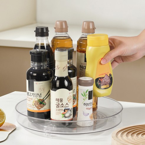 코멧 다용도 투명 회전트레이 실사용 후기 | 효과 있을까? - 상품 이미지 4