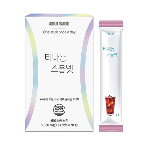 어바웃네이처 티나는 스물넷, 70g, 1개