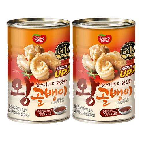 동원 왕골뱅이, 400g, 2개 400g × 2개, 400g × 2개 섬네일
