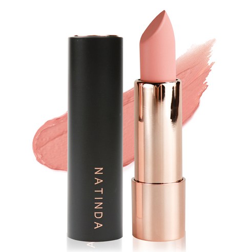 나틴다 아트인블랙 립스틱, 01 러블리 걸, 1개