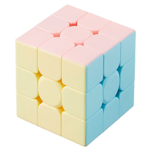 탐사 파스텔 3X3 큐브, 혼합색상, 1개