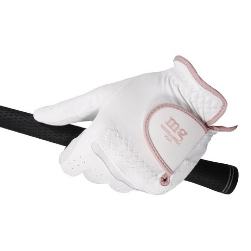 마르시아 여성용 미켈란젤로 프리미엄 반양피 골프장갑 양손착용 이미지 3