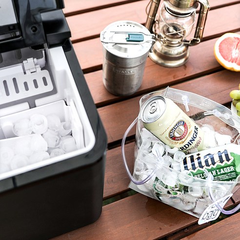 보아르 에이블나인 제빙기 미니 휴대용 캠핑 소형 아이스메이커 가정용 얼음... 개봉기 | 실사용 후기 - 상품 이미지 3