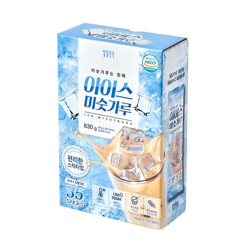 일일곡식 아이스 미숫가루 35p 630g, 1개 솔직 후기 | 실사용자 리뷰 분석 썸네일