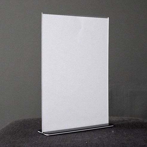 5천 원대로 완성하는 매장 홍보, 코멧 POP 꽂이 양면 A4 세로T형!