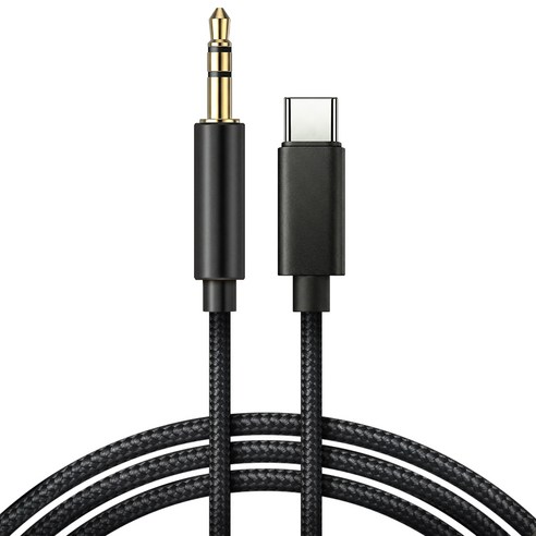 홈플래닛 C타입 AUX 3.5mm 케이블 1.2m 개봉기 | 실사용 후기 - 상품 이미지 1