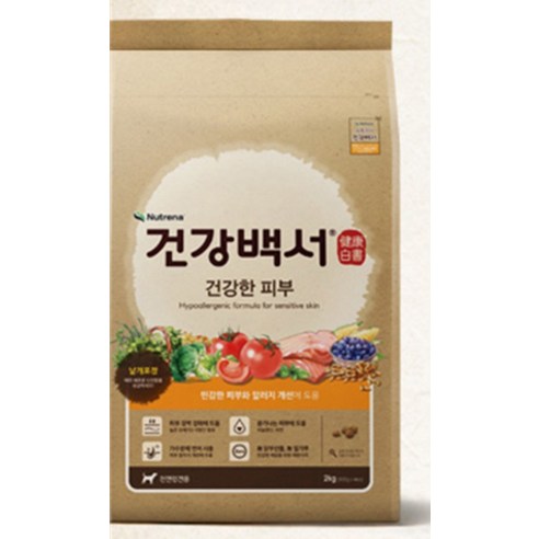뉴트리나건강백서 강아지 기능성 사료 이미지 2