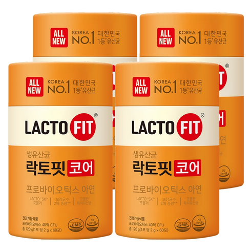 락토핏 코어 유산균 60p 120g, 4개 이미지