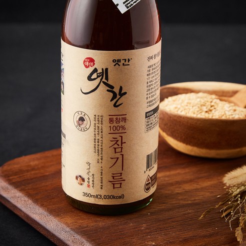 옛간 참기름, 350ml, 1개 후기 분석 - 전통 제조 공정 설명