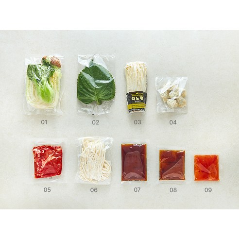 MYCHEF 밀푀유나베 & 칼국수 밀키트 2~3인분 후기 분석 - 조리 완성 모습