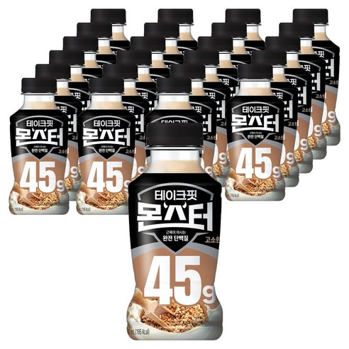 테이크핏 몬스터 고소한맛 350ml, 24개 솔직 후기 | 실사용자 리뷰 분석 - 상품 이미지 1