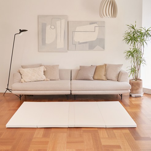 카라즈 시크릿 제로클린 폴더매트 연베이지, 연베이지, 울트라 (160 x 200cm), 울트라 (160 x 200cm) 섬네일