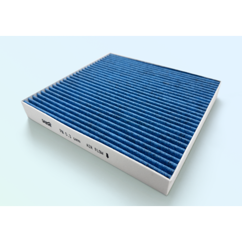 다보니 PM0.3 블루 활성탄 자동차 에어컨 필터, DK-KA4(카니발..., 2개 후기 분석 - 활성탄 필터 단면 상세샷