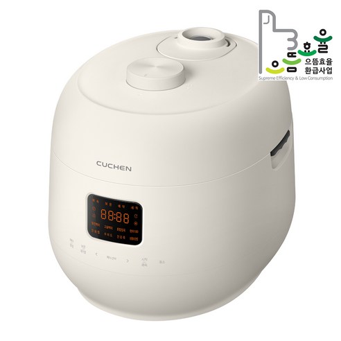 주방의 품격을 높이는 슬림 디자인, 완벽한 밥맛을 선사하는 쿠첸 더핏 슬림 6인용 밥솥