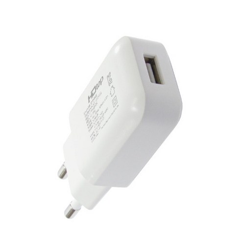 에이치디탑 USB 1포트 저전압 DC 5V 2A 저전력 저속충전 어댑터 HT-5V02 이미지 2