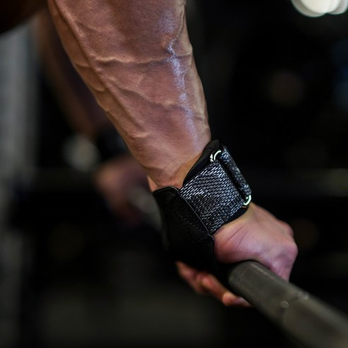 제로투히어로 리프팅 프로 그립 일체형 헬스 스트랩 후기 분석 - 벨크로 마감