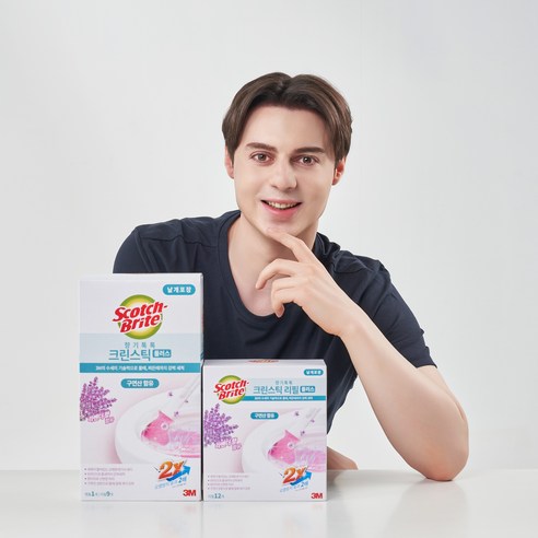 스카치브라이트 향기톡톡 크린스틱 플러스 후기 분석 - 패키지 디자인