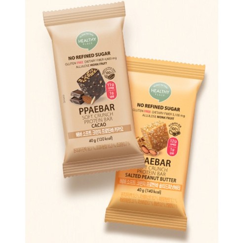 빼바 소프트 크런치 프로틴바 솔티드피넛버터 9p 360g, 1개 맛있게 먹은 솔직 후기 - 상품 이미지 3