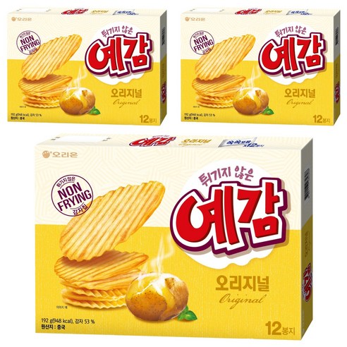 오리온 예감 오리지널 12p, 192g, 3개