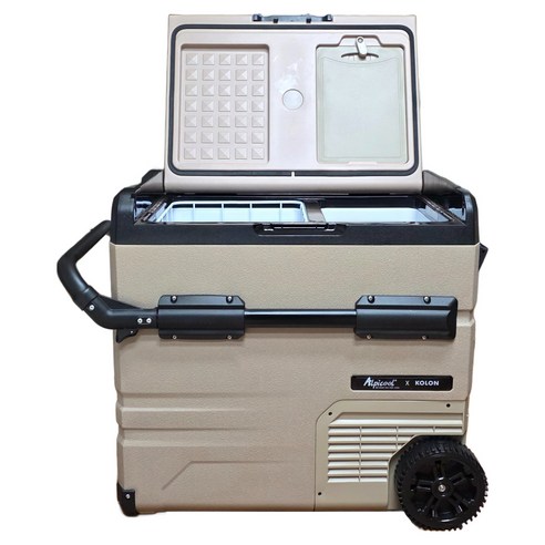알피쿨 이동식 차량용 캠핑냉장고 Xpro55, 56L, 샌드베이지
