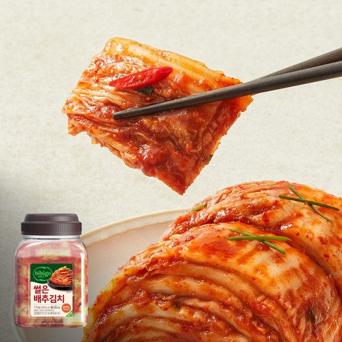밥상의 품격을 높이는 선택, 비비고 썰은 배추김치 1.2kg