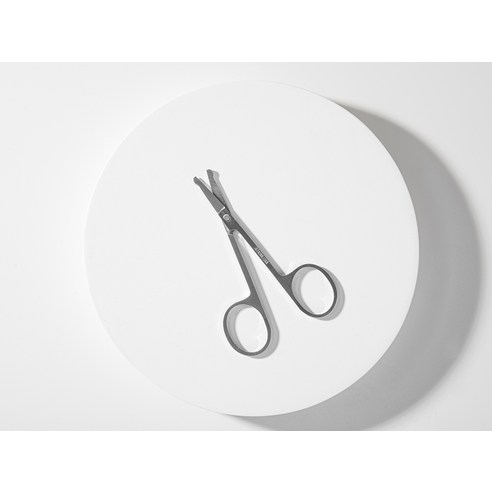 ELLE PARIS 고급 둥근날 안전 코가위 이미지 2