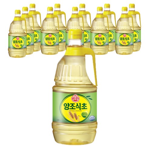 오뚜기 양조 식초, 1.8L, 12개