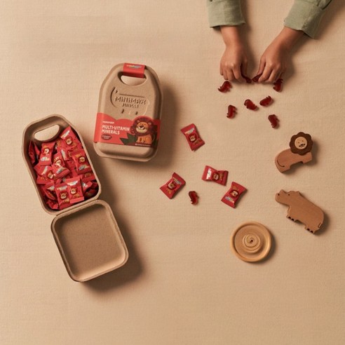 미니막스 정글 멀티비타민 미네랄 후기 분석 - 제품 내부 구성