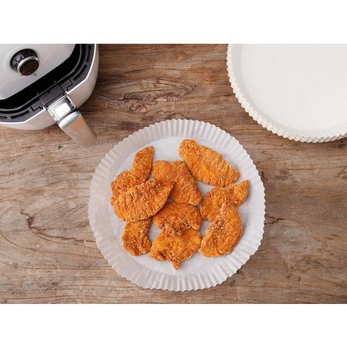 코멧 에어프라이어 종이호일 대형 이미지 3