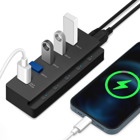 USB 포트 부족, 엉킨 케이블, 동시 충전 고민 끝