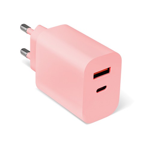 홈플래닛 PD 3.0 25W 2포트 PPS 초고속 충전기 + 60W CtoC 케이블 세트 후기 분석 - 듀얼 포트 상세 디테일