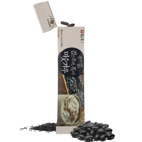 담터 검은콩 검은참깨 흑미 미숫가루 20g, 40개 솔직 후기 | 실사용자 리뷰 분석 - 상품 이미지 2