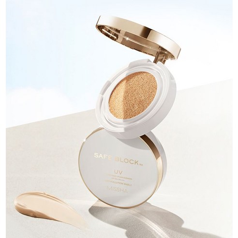 미샤 세이프 블록 RX 커버 톤업 선 쿠션 SPF50+ PA++++ 이미지 4