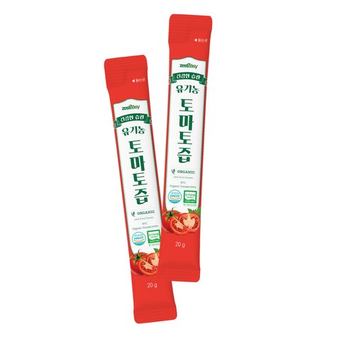 제스티지 NFC 유기농 토마토즙 스틱 14p 280g, 3개 실사용 후기 | 효과 있을까? - 상품 이미지 2