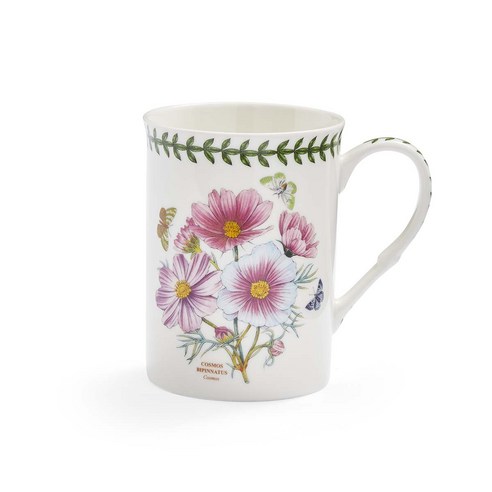 포트메리온 보타닉가든 머그컵 4종 세트 후기 분석 - 정교한 꽃무늬 디테일