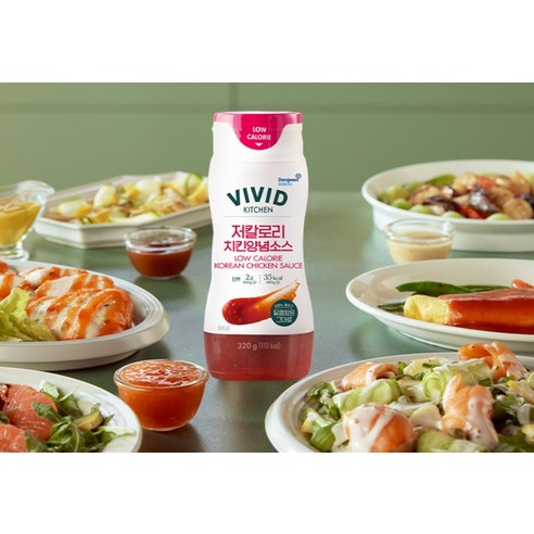 칼로리 걱정 없이 즐기는 매콤달콤한 치킨양념, 비비드키친 저칼로리 치킨양념소스