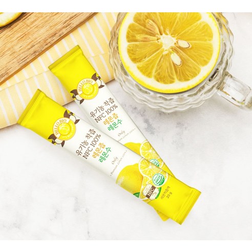 헬로바이오 유기농 착즙 NFC 100퍼센트 레몬즙 280g, 2개 이미지 2