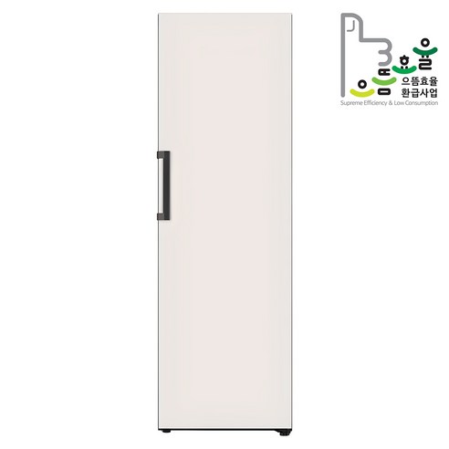 세련된 디자인과 혁신적인 기능의 LG 오브제 324L 김치냉장고